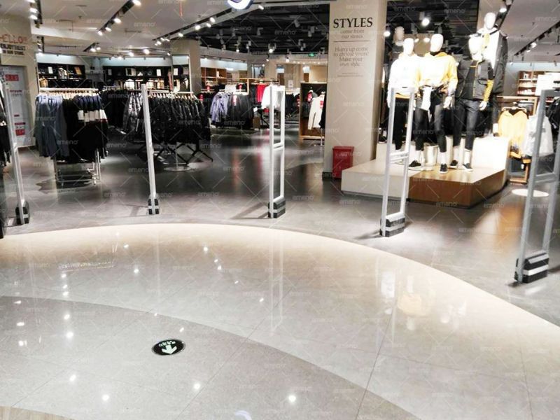 Das Sportbekleidungsgeschäft Anta hat das Diebstahlsicherungssystem AM8208 von Cubic Beauty installiert